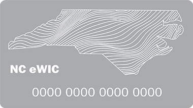 North Carolina eWIC payment card