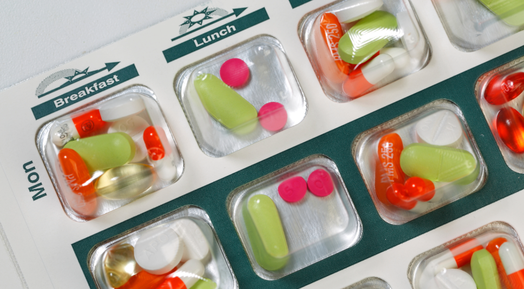 pharmacy medication bubble pack